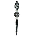 Las Vegas Raiders Bling Pen With Team Logos & Crystals NFL-Themed Writing Tool