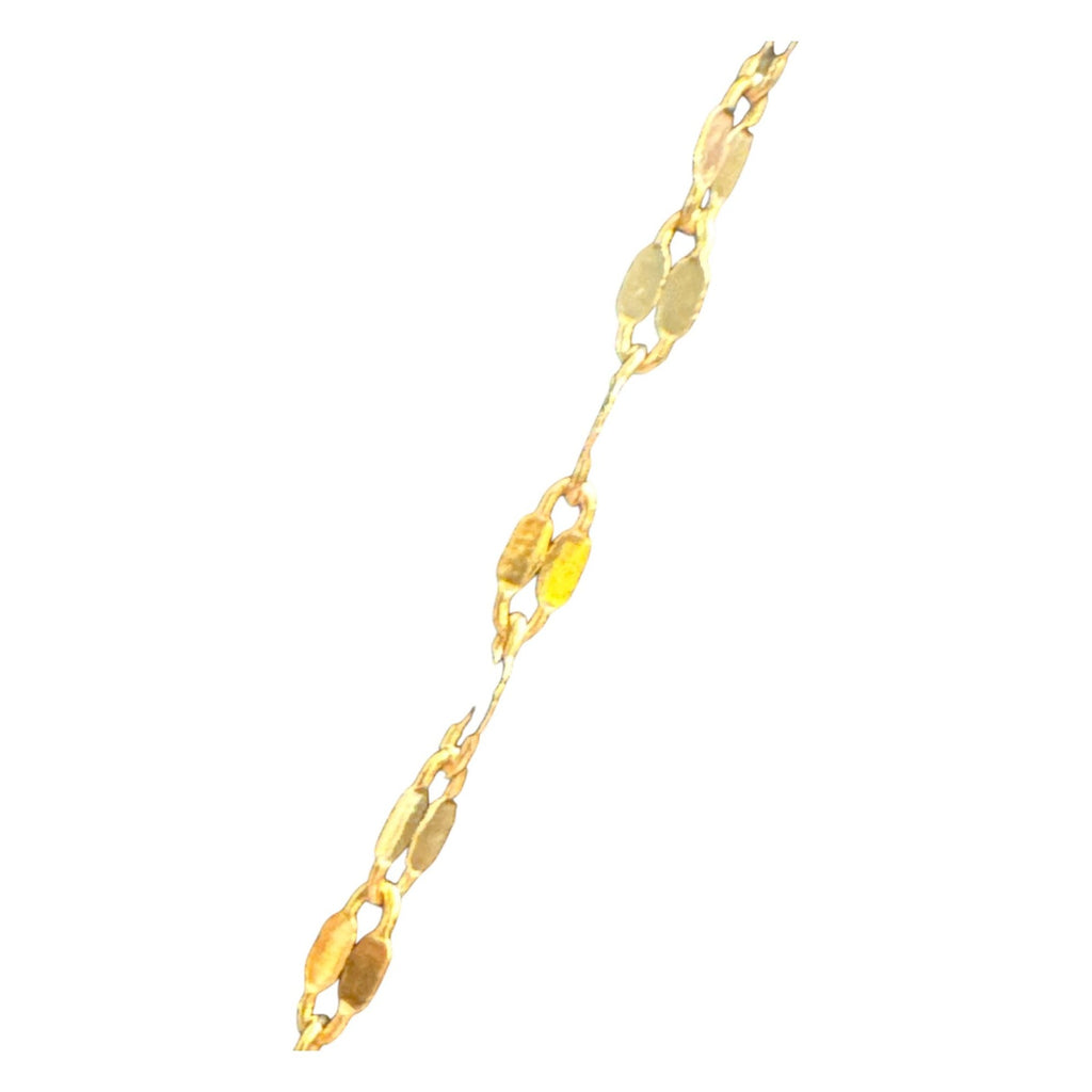 Gold-Plated Rosary Necklace With Cross Pendant And Virgin Mary Medal