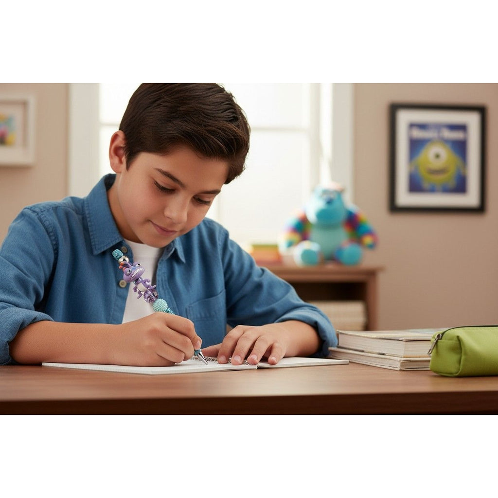 Randall Boggs from the Disney/Pixar movie Monsters, Inc. Purple & Teal Beaded Pen for Kids or Collectors