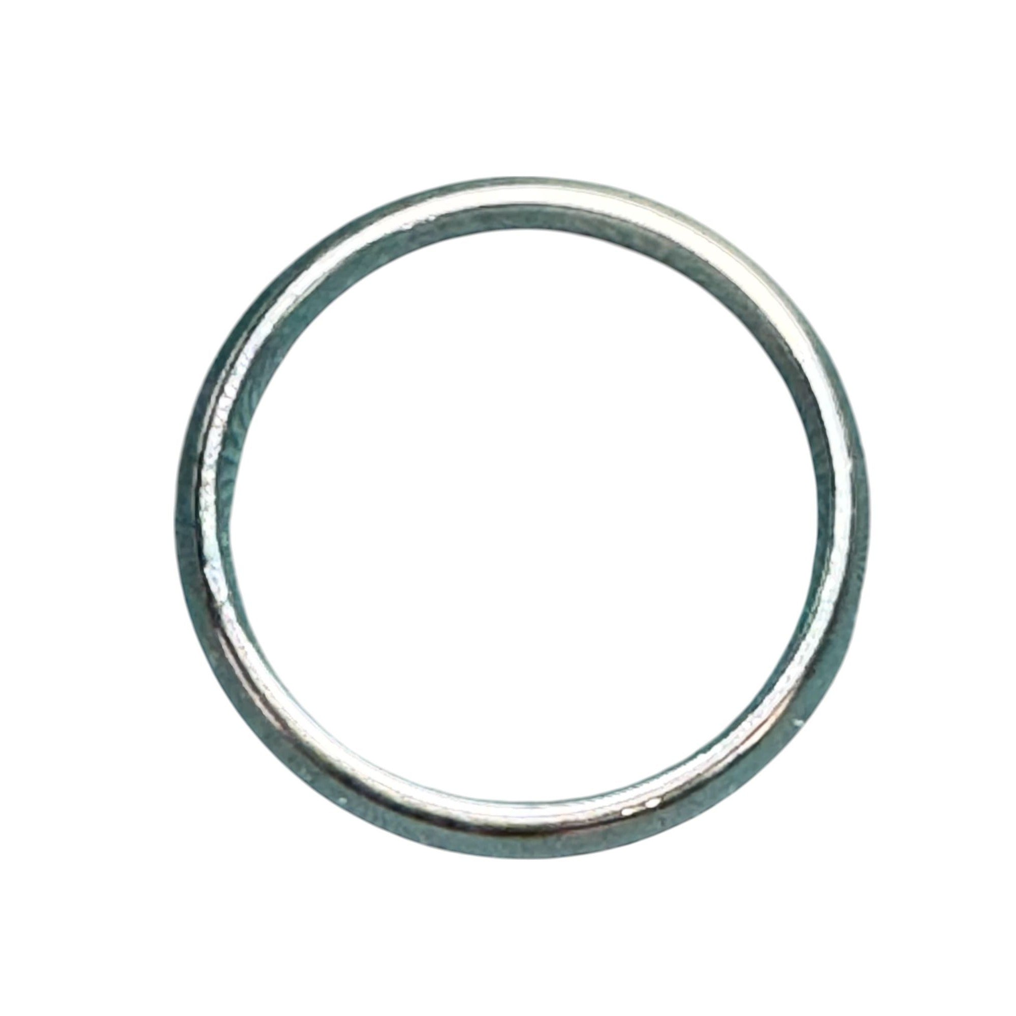Sterling Silver Classic Band Ring - Minimalist Style - Unisex Jewelry Piece - Size 6
