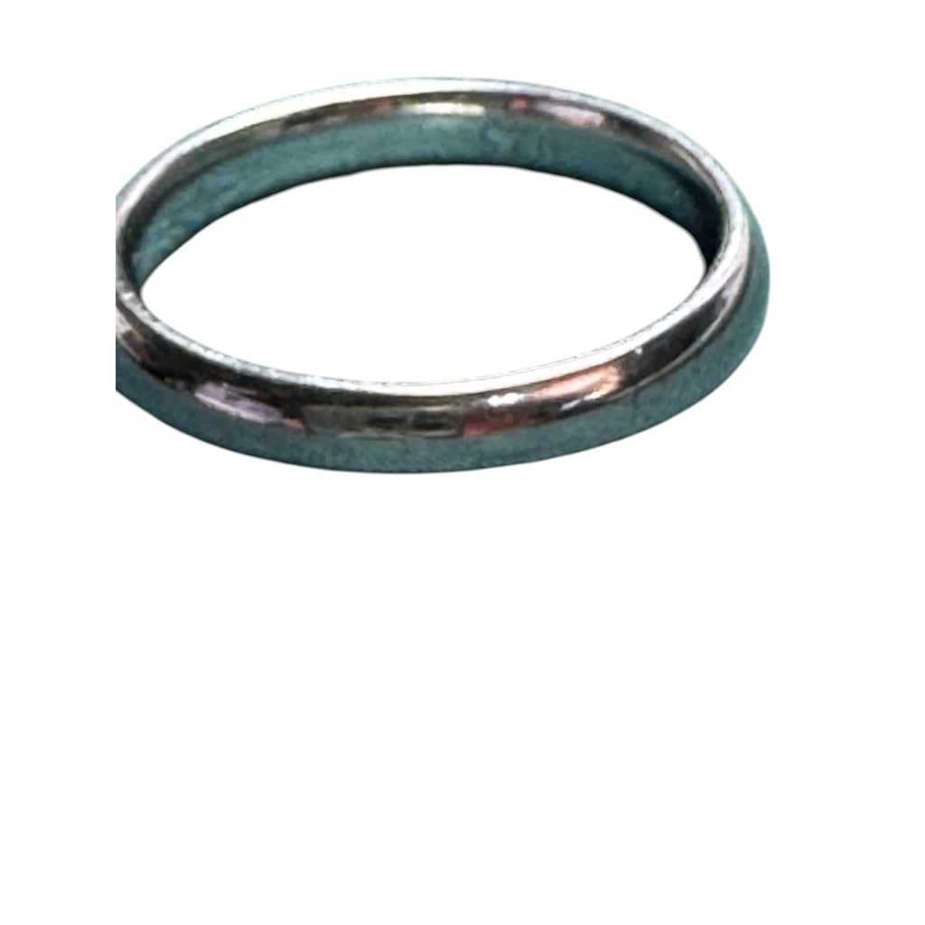 Sterling Silver Classic Band Ring - Minimalist Style - Unisex Jewelry Piece - Size 6