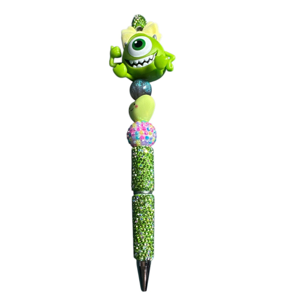Beaded Pen Cute Character Bow Heart Glitter Novelty Writing Pen