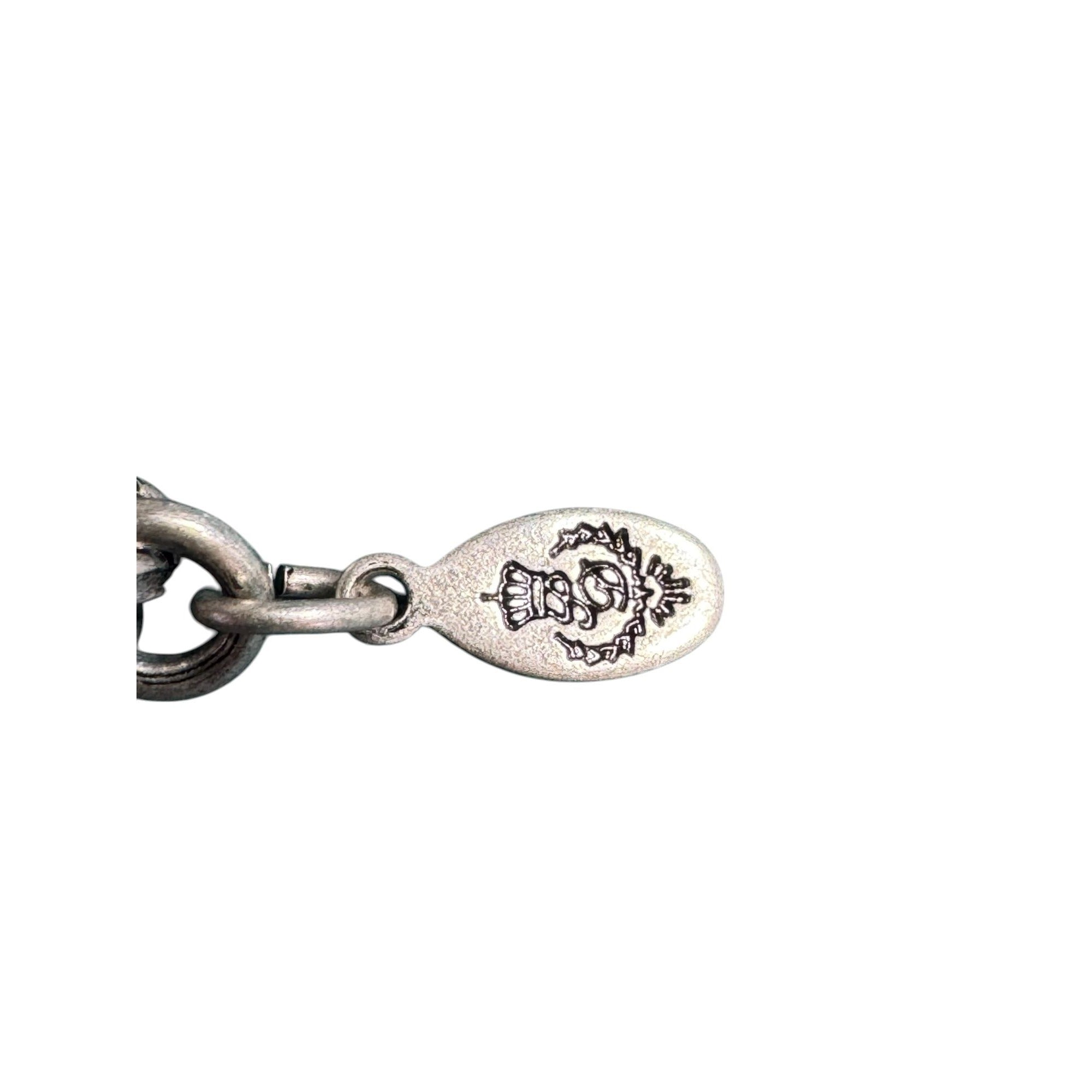 Premier Designs Silver Floral Filigree Chain Necklace with Intricate Detailing for Women