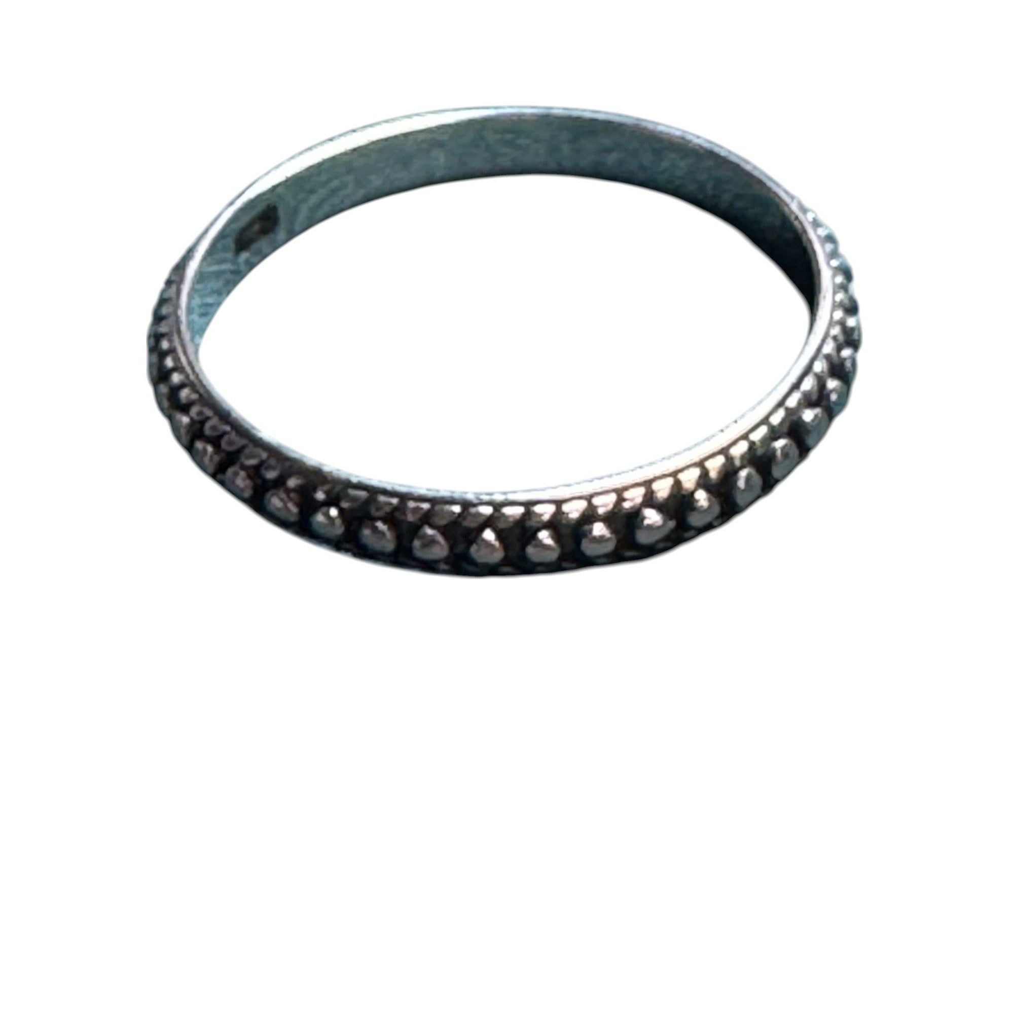 Sterling Silver Eternity Band With Intricate Marcasite Detailing For Women