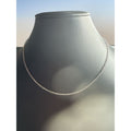 Silver Chain Necklace 18” Lobster Clasp, Dainty Minimalist Link Chain, Unisex Jewelry