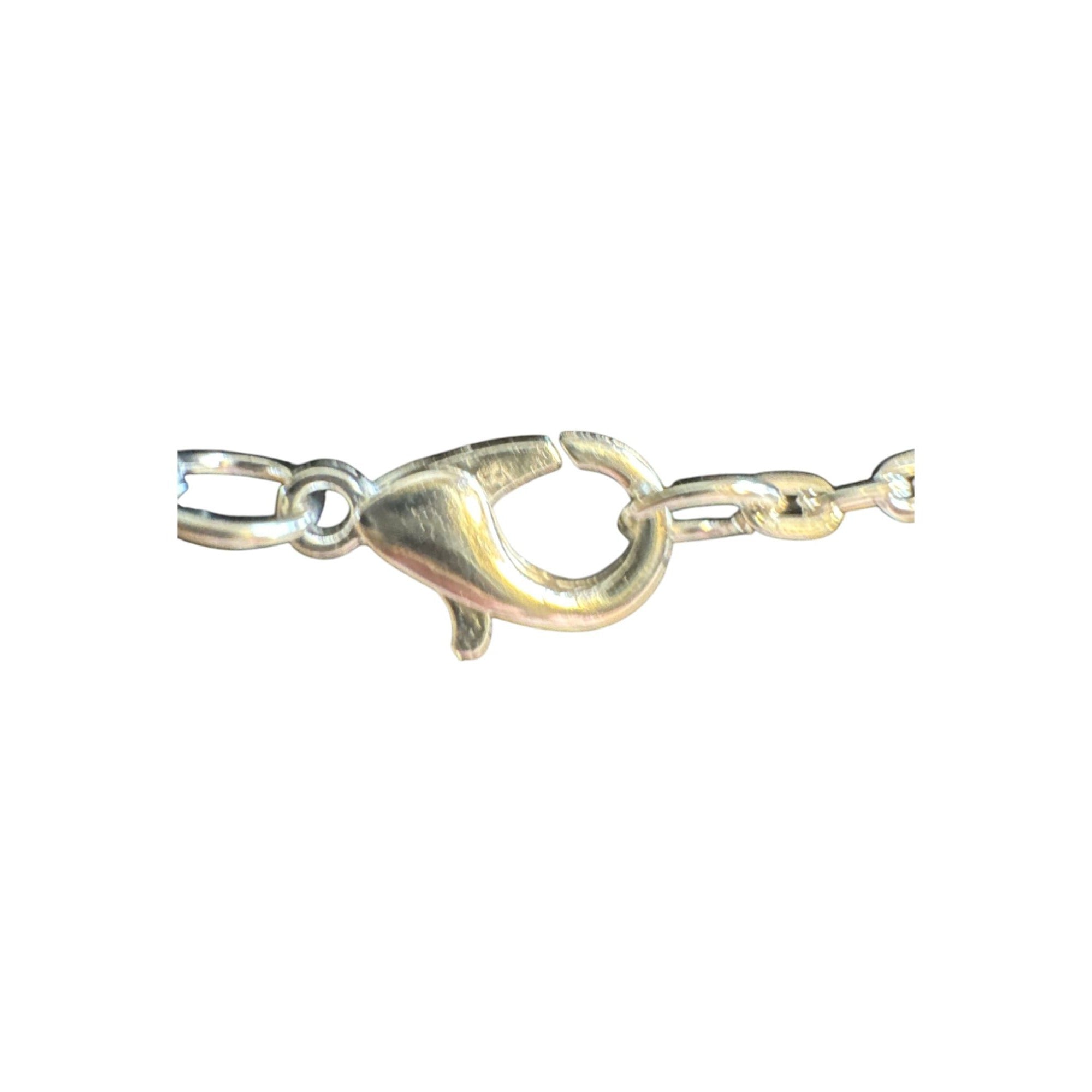 Silver Moon & Star Pendant Necklace