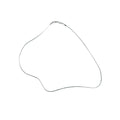Sterling Silver 925 Italy Chain Necklace – AGI Marked – Classic Minimalist Jewelry