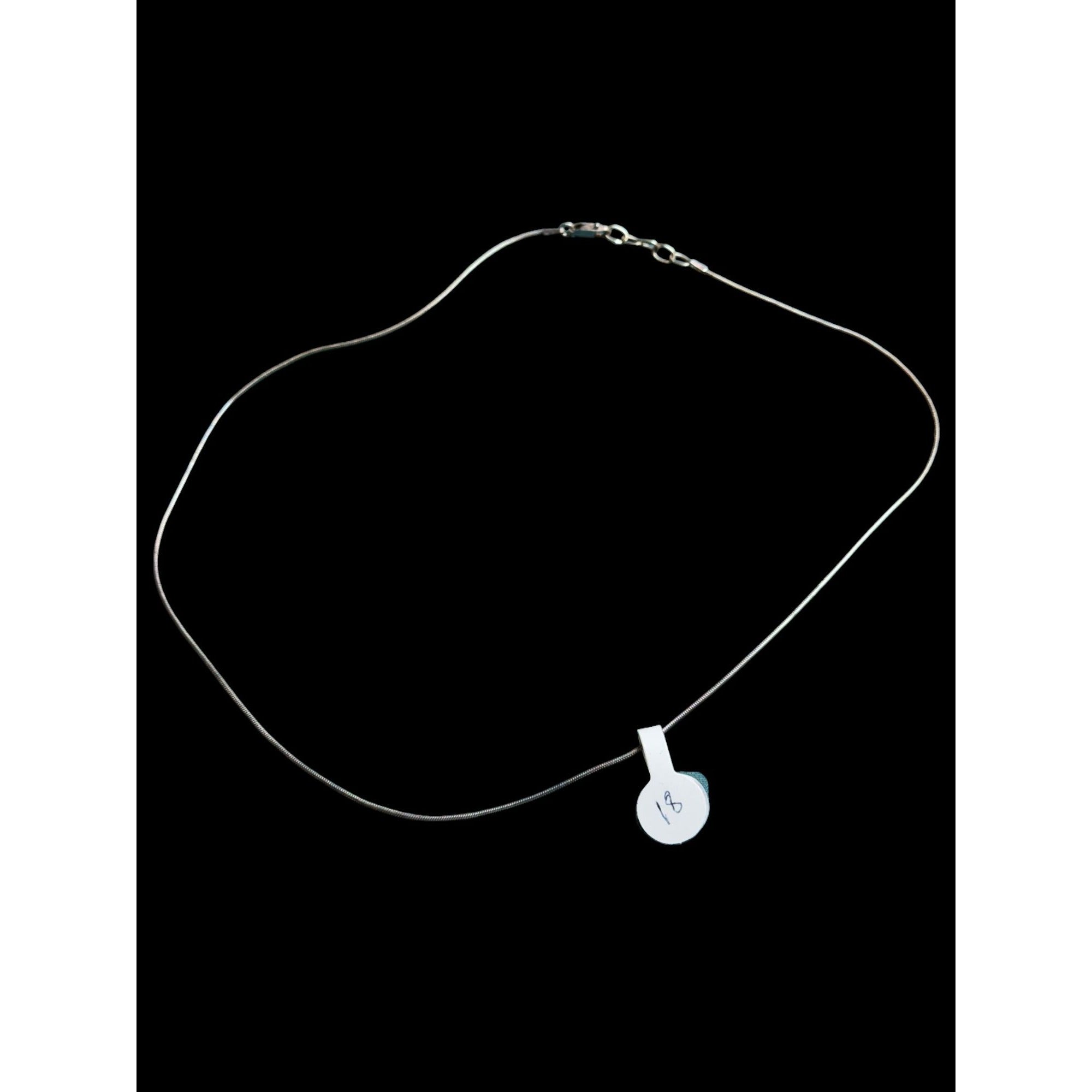 Sterling Silver 925 Italy Chain Necklace – AGI Marked – Classic Minimalist Jewelry