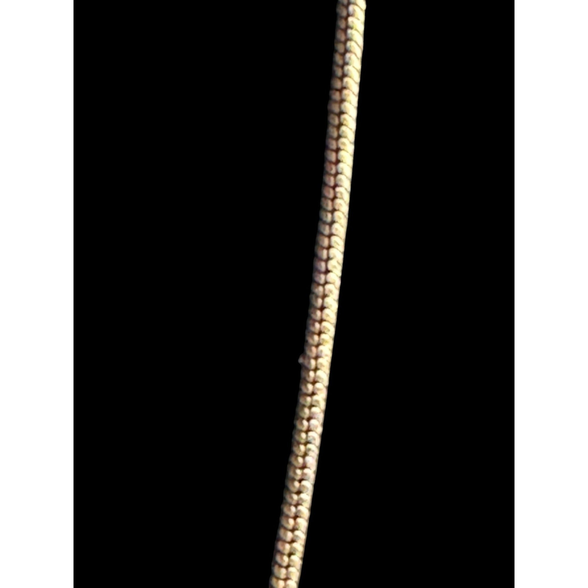 Sterling Silver 925 Italy Chain Necklace – AGI Marked – Classic Minimalist Jewelry