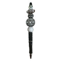 Las Vegas Raiders-Themed Decorative Pen With Beaded Accents Team Logo And Football Design