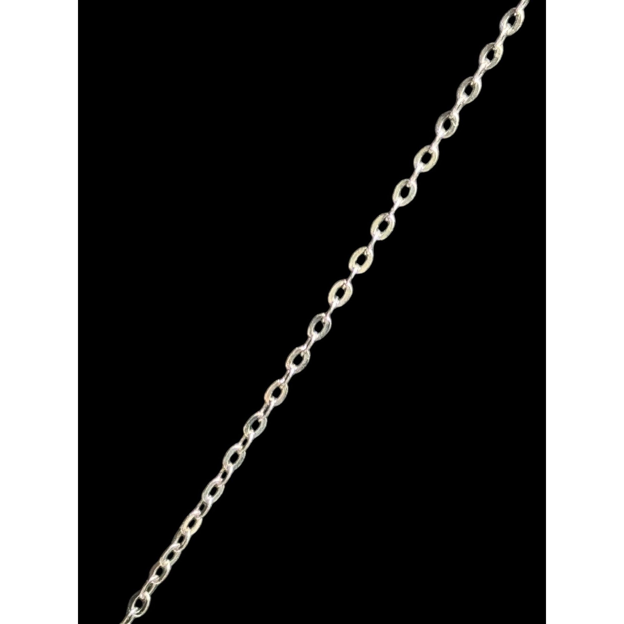 Sterling Silver Teardrop Purple Gem Pendant Necklace – Ornate Halo Design, Sparkly Stones