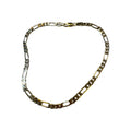 14K Gold Figaro Chain Anklet 9 Inches Elegant & Durable Design For Women