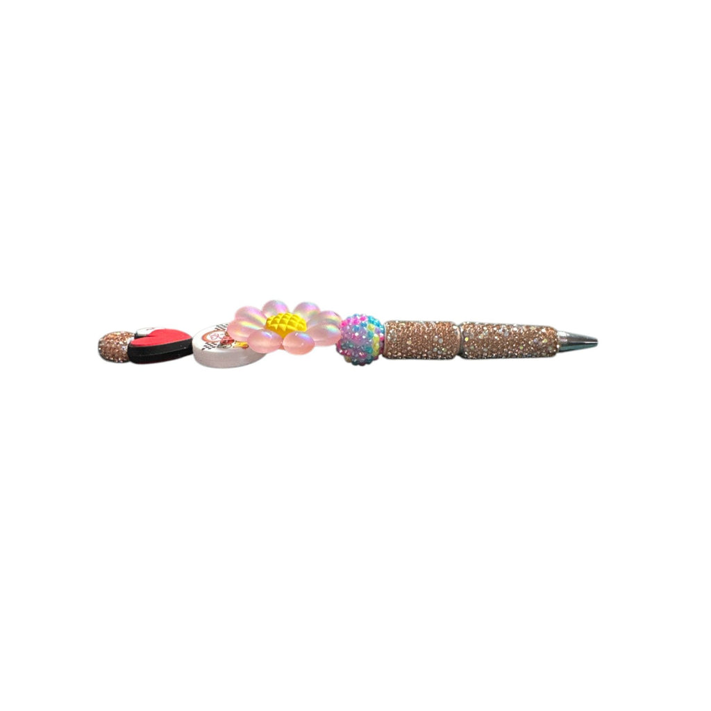 School Nurse Medical Theme Beaded Pen Ambulance Heart Glitter Cute Novelty Gift