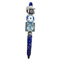 Dallas Cowboys Glitter Pen With Football & Logo Accents For Fans & Collectors