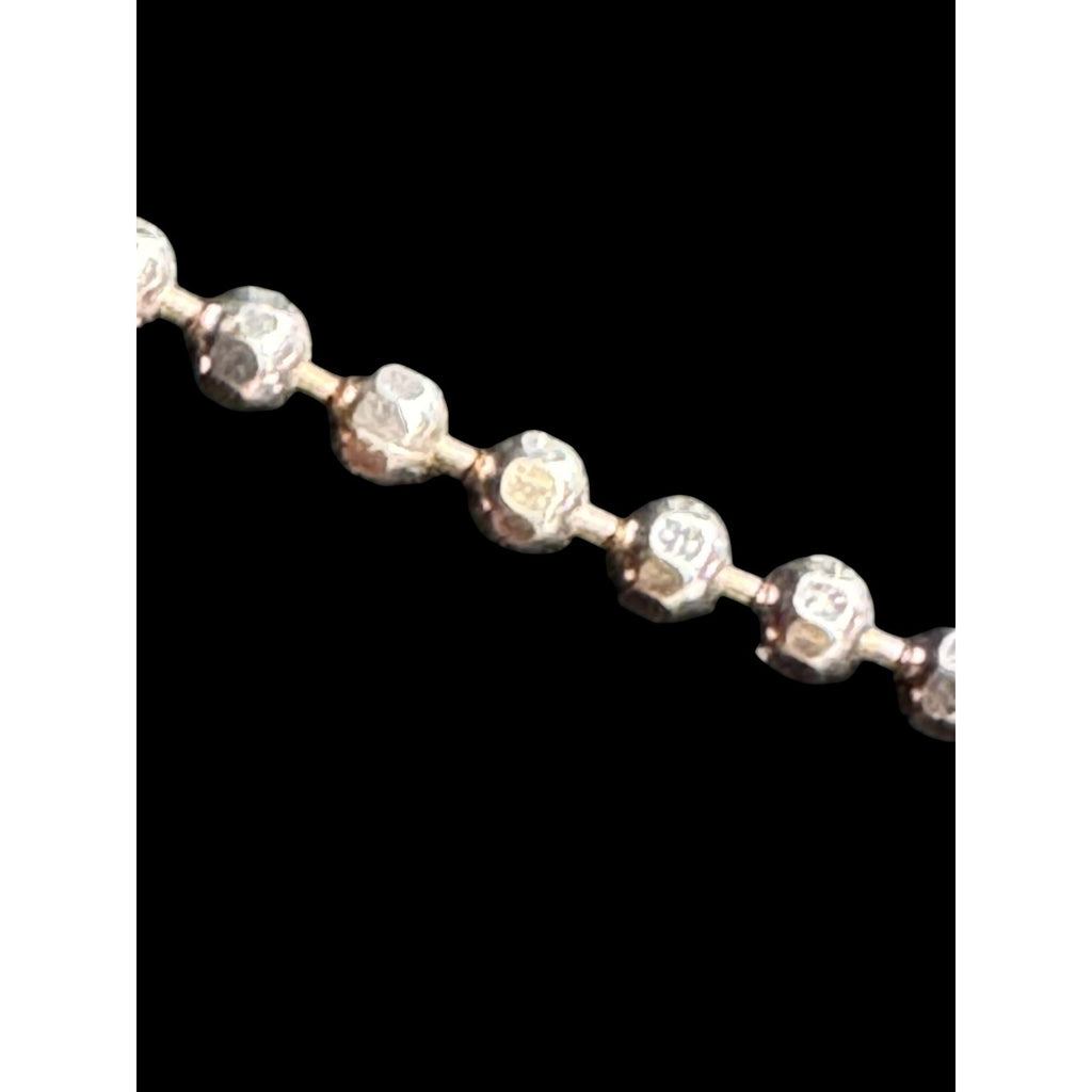 Sterling Silver 925 Chain Necklace – Spring Ring Clasp – Minimalist Everyday Jewelry