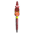 Kansas City Chiefs-Themed Glitter Ballpoint Pen With Decorative Beads "In My Chiefs Era" Design Red/Yellow Accents
