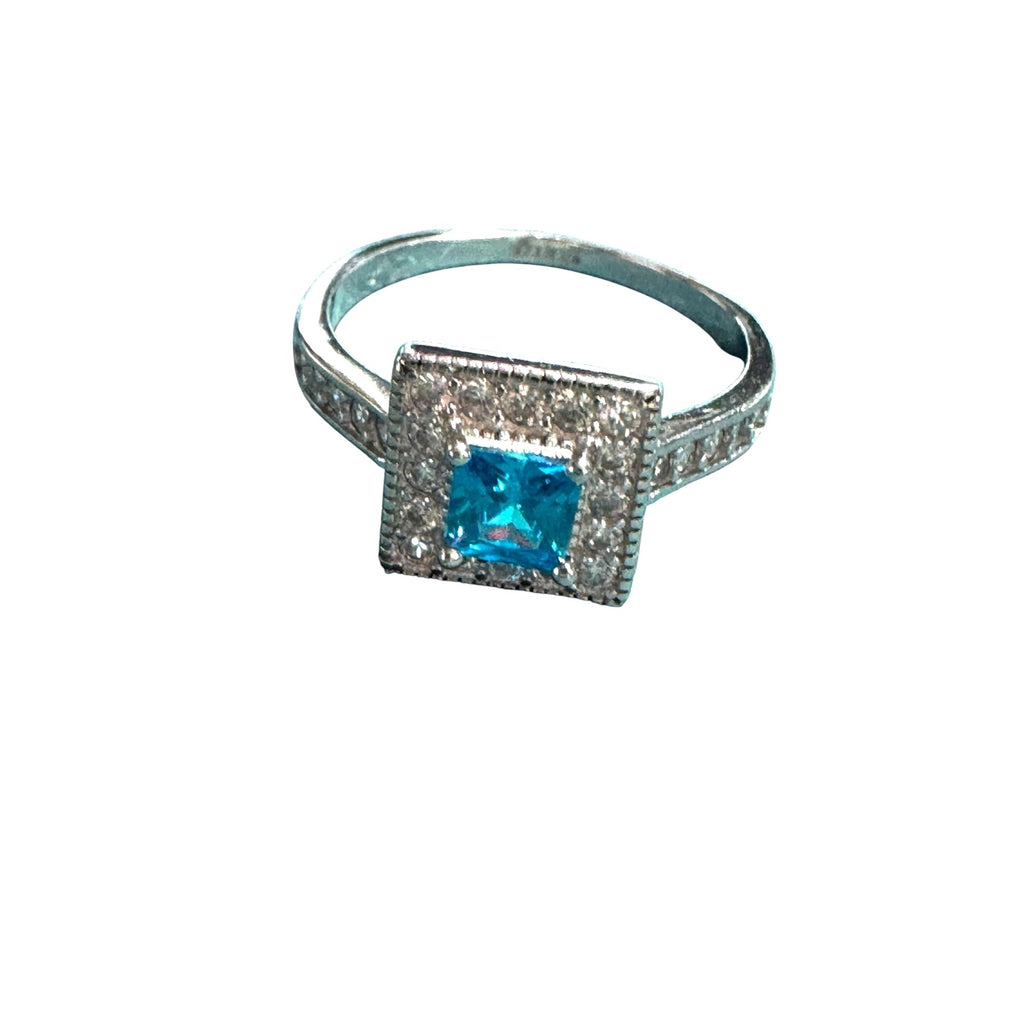 Ryze Grand Turk Cubic Zirconia .925 Sterling Silver Ring - Size 10
