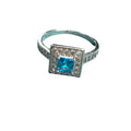 Ryze Grand Turk Cubic Zirconia .925 Sterling Silver Ring - Size 10
