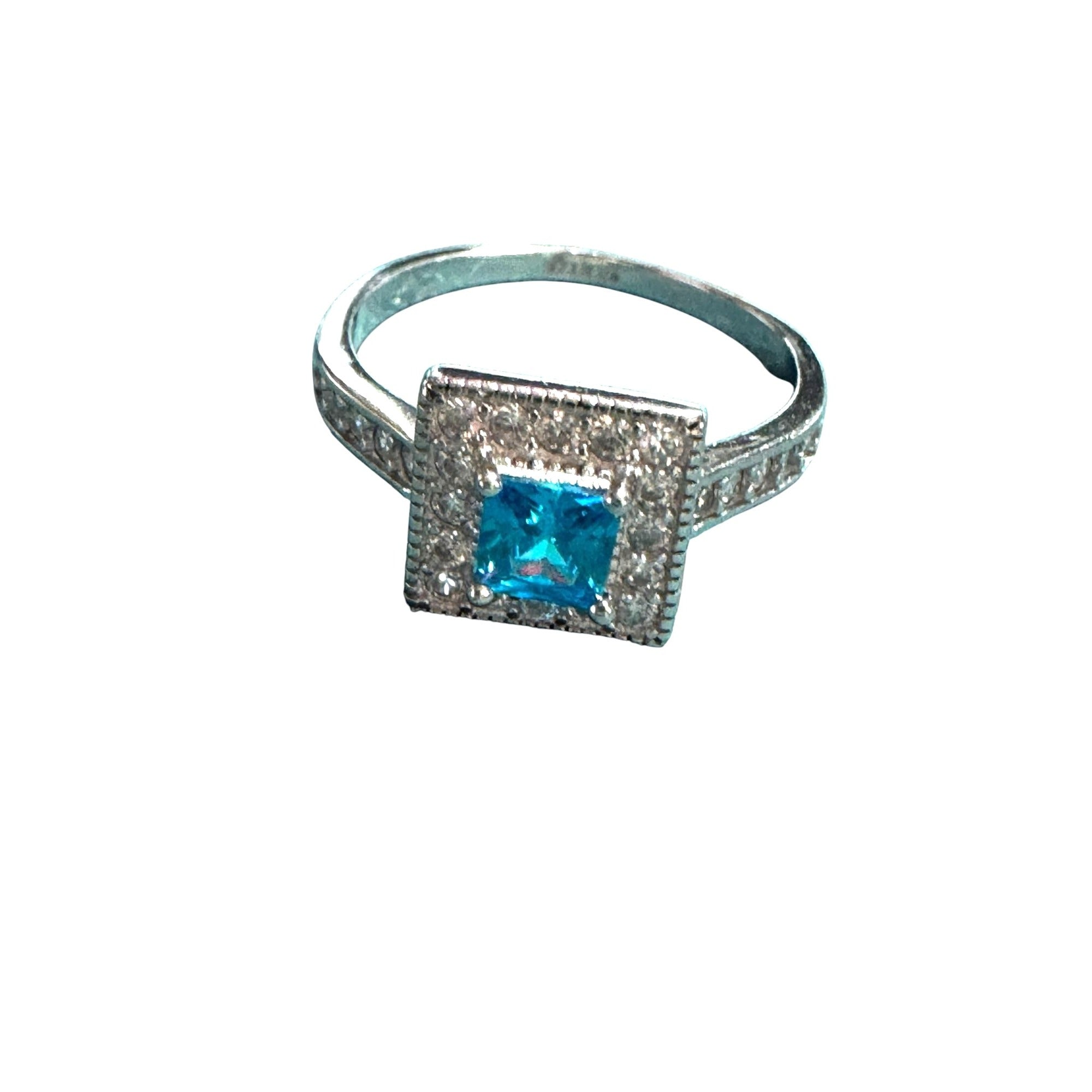 Ryze Grand Turk Cubic Zirconia .925 Sterling Silver Ring - Size 10
