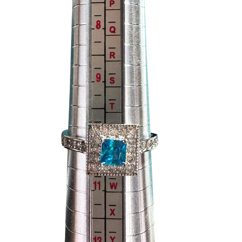 Ryze Grand Turk Cubic Zirconia .925 Sterling Silver Ring - Size 10