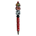 Chicago Blackhawks NHL Glitter Ballpoint Pen With Team Logos & Rhinestone Details