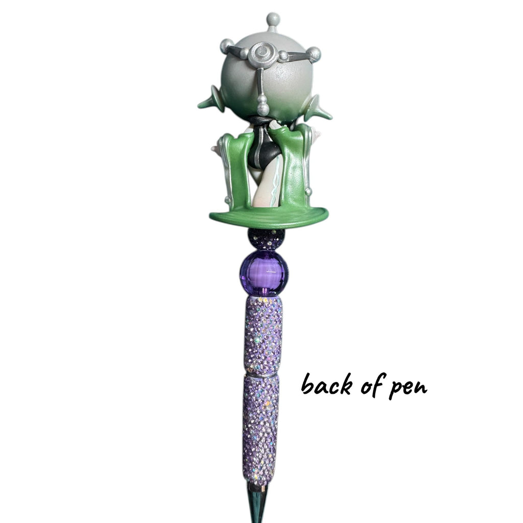 Pop Mart Skull Panda the Sound Series Serenity Themed Decorative Ballpoint Pen