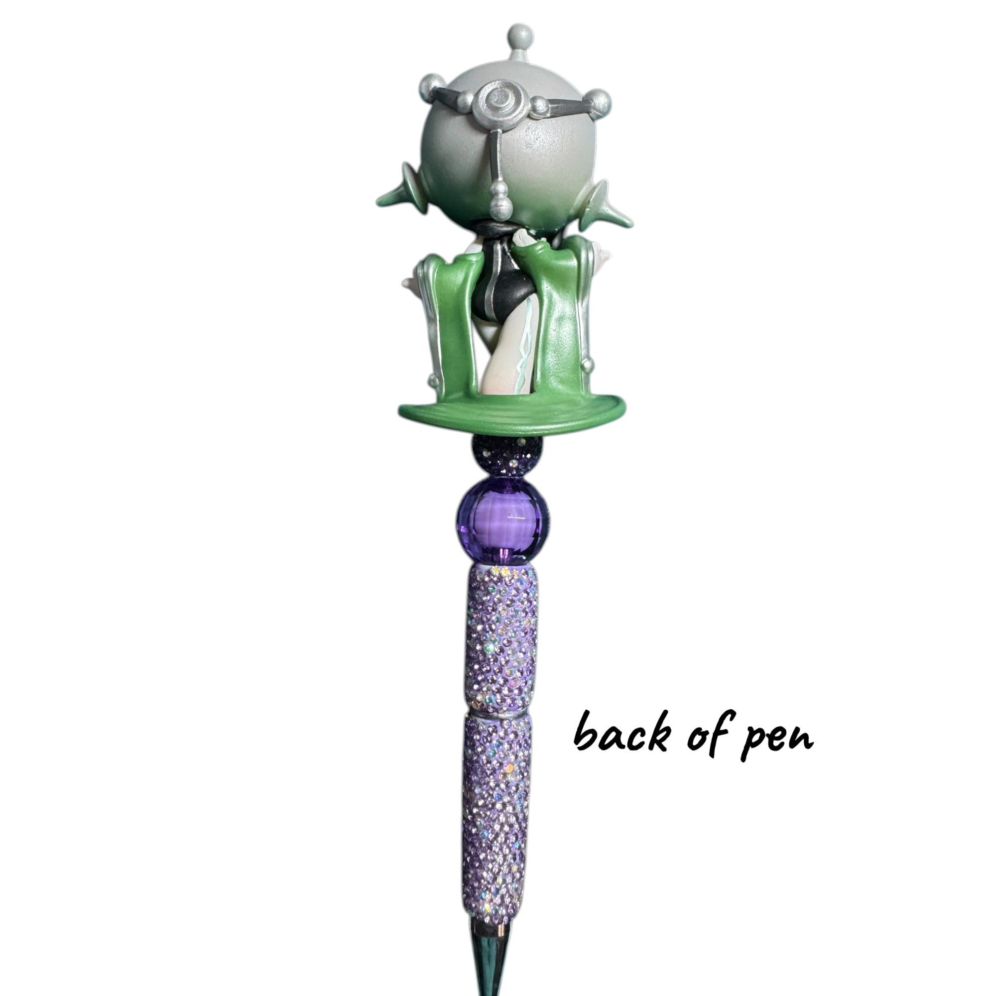 Pop Mart Skull Panda the Sound Series Serenity Themed Decorative Ballpoint Pen