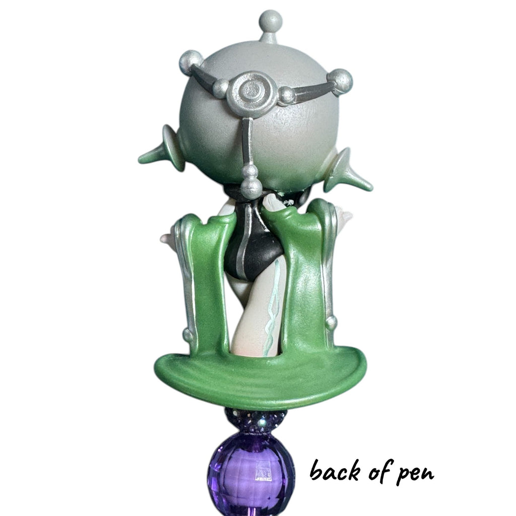Pop Mart Skull Panda the Sound Series Serenity Themed Decorative Ballpoint Pen