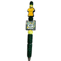 Green Bay Packers Beaded Glitter Pen With Team Logo & Player Graphics
