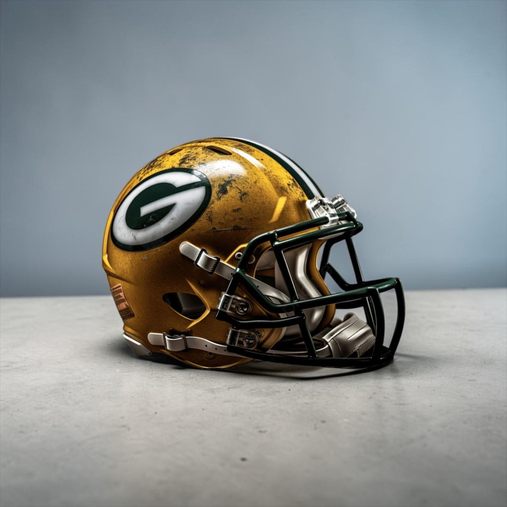 Green Bay Packers Beaded Glitter Pen With Team Logo & Player Graphics
