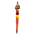 Bingo Buddies Ballpoint Pen With Colorful Beads & Glitter Handle Fun Novelty Design For Bingo Enthusiasts
