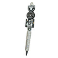Las Vegas Raiders Glitter Stylus Pen With Team Logo Accents & Sparkling Rhinestones For Sports Fans