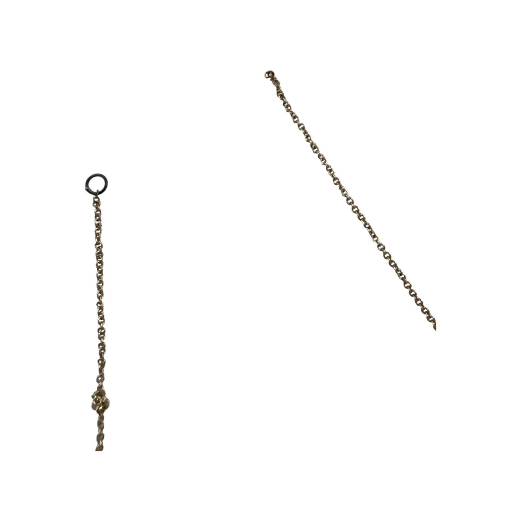 Bone Pendant Necklace With Gold-Tone Chain - Minimalist Design For Everyday Wear